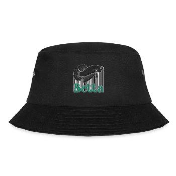 Betta Fish Betta Fish Vintage - Bucket Hat - black - Front - Lela (165cm)