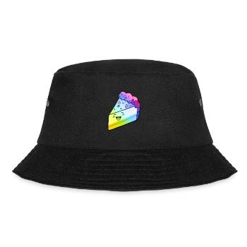 Cheesecake Cake Colorful - Bucket Hat - black - Front - Lela (165cm)