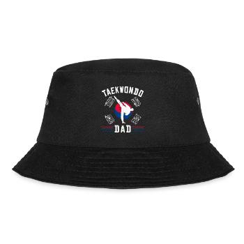 TKD Korean Martial Arts Tae Kwon - Bucket Hat - Schwarz - Vorne - Lela (165cm)
