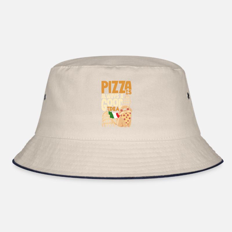 Pizza is always a good idea Bucket Hat