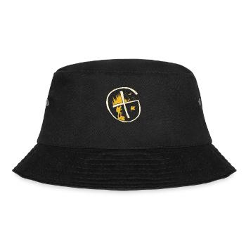 Geocaching Geocache Wandern Draußen Jagen Geocache - Bucket Hat - Schwarz - Vorne - Lela (165cm)