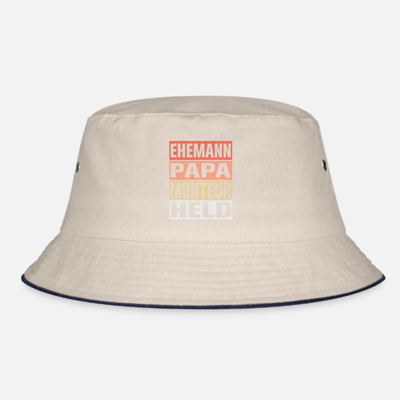 Monteur Vater Ehemann Held Bucket Hat