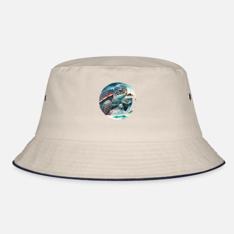 Save the turtles Environmental Protection Ocean Bucket Hat