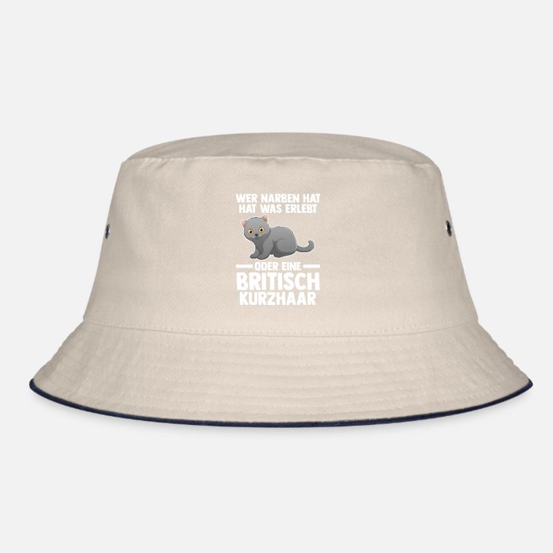Britisch Kurzhaar Katze Bucket Hat