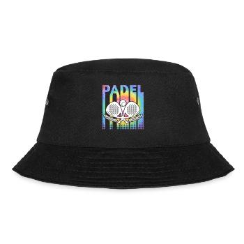 Padel Tennis Colorful - Bucket Hat - black - Front - Lela (165cm)