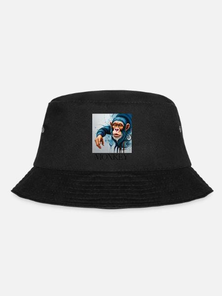 MONKEY - Bucket Hat - Schwarz