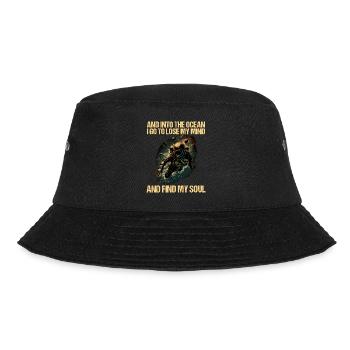 Diving Diver Diver - Bucket Hat - black - Front - Lela (165cm)
