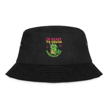 I'm ready to destroy the kindergarten lust - Bucket Hat - black - Front - Lela (165cm)