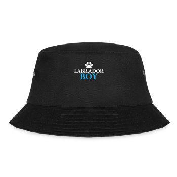 Labrador Liebhaber Geschenke - Bucket Hat - Schwarz - Vorne - Lela (165cm)