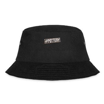 #Töpferei - Ceramic Artist - Bucket Hat - black - Front - Lela (165cm)