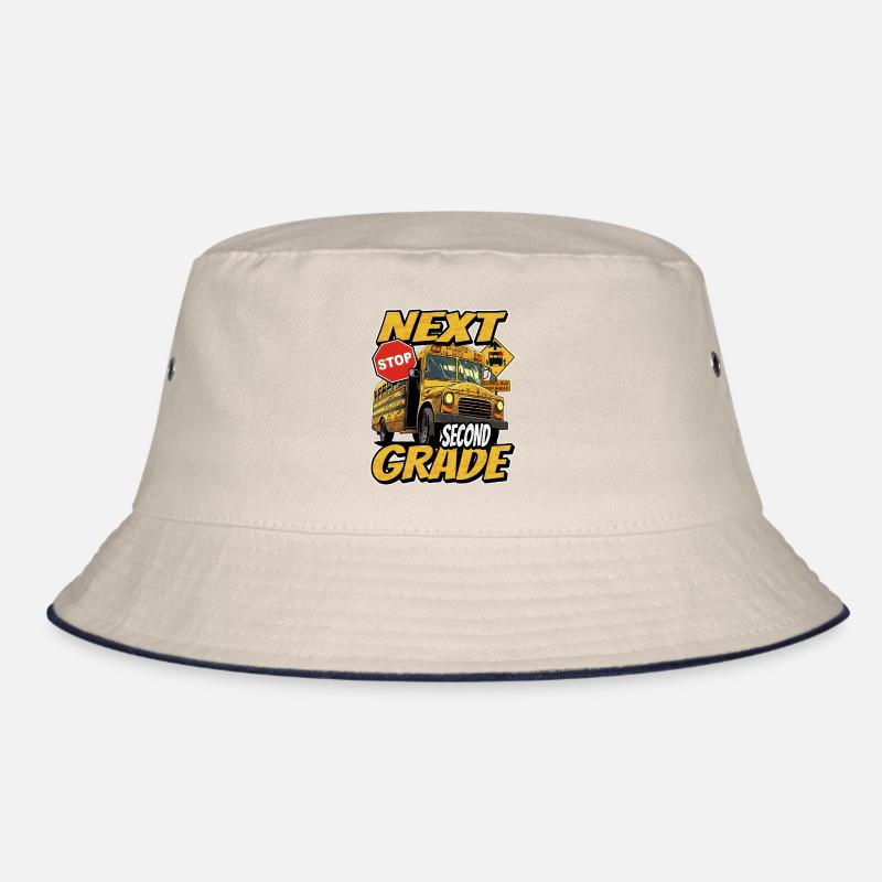 Next stop: Second 2nd grade, back to school Bucket Hat