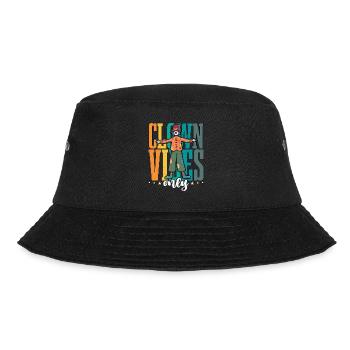Circus Clown Vibes Only Circus Performer Juggling - Bucket Hat - black - Front - Lela (165cm)