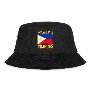 Ma femme est originaire des Philippines - Bob - noir - Devant - Lela (165cm)
