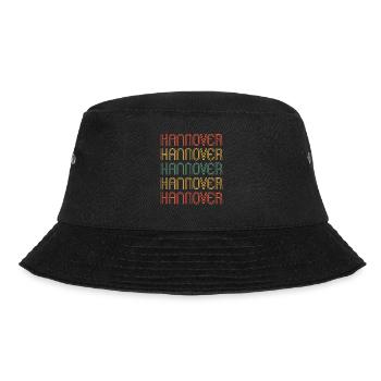 Hannoveranerin Hannoveraner Hannover - Bucket Hat - Schwarz - Vorne - Lela (165cm)