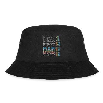 Bester Papa der Welt seit 1969 Vatertag Geburtstag - Bucket Hat - Schwarz - Vorne - Lela (165cm)