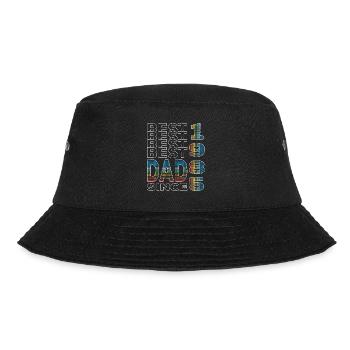Bester Papa der Welt seit 1985 Vatertag - Bucket Hat - Schwarz - Vorne - Lela (165cm)