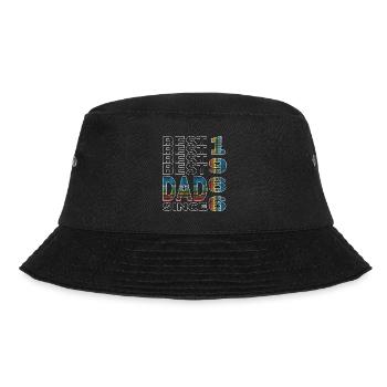 Bester Papa der Welt seit 1966 Vatertag - Bucket Hat - Schwarz - Vorne - Lela (165cm)
