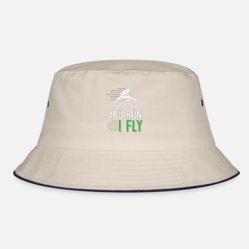 Du rennst, ich fliege Bucket Hat