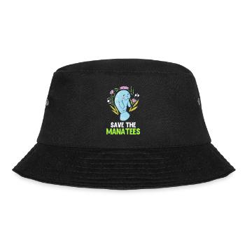 Artenschutz Walross Save the Ocean Umweltliebe - Bucket Hat - Schwarz - Vorne - Lela (165cm)