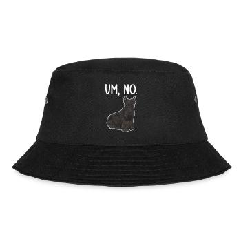 Scottish Terrier Scottie Dog - Bucket Hat - black - Front - Lela (165cm)