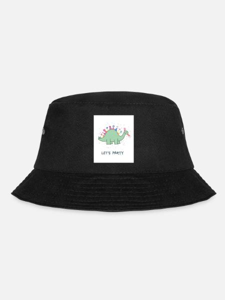 Lets Party - Bucket Hat - Schwarz