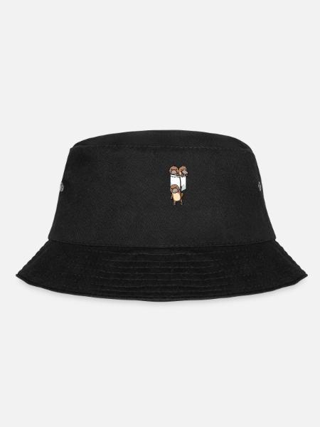 Schnabeltier In Einer Tasche Schnabeltiere - Bucket Hat - Schwarz
