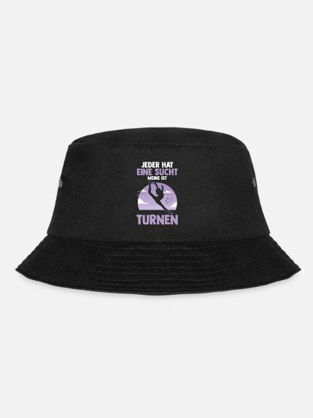 Turnen Gymnastik Turner - Bucket Hat - Schwarz