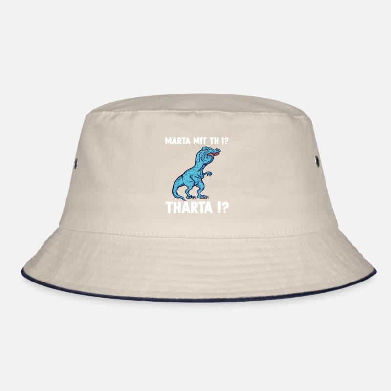Marta oder Martha T-Rex Dinosaurier Meme Bucket Hat