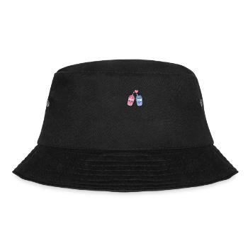 Bubble Tea - Bucket Hat - black - Front - Lela (165cm)