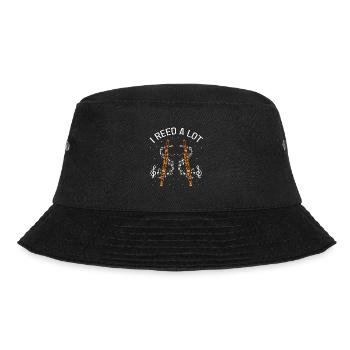 Fagottist Design für Holzbläser Orchestra - Bucket Hat - Schwarz - Vorne - Lela (165cm)
