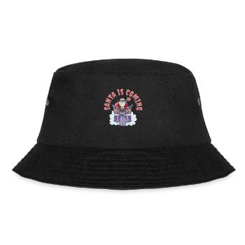 Scary Santa Christmas Holiday Halloween - Bucket Hat - black - Front - Lela (165cm)