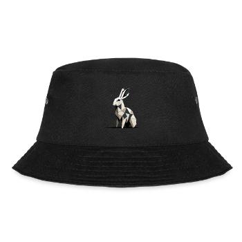 Lapin polygonal - Bob - noir - Devant - Lela (165cm)
