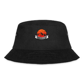 Mountain climber, hiker, mountaineer, mountain fan - Bucket Hat - black - Front - Lela (165cm)