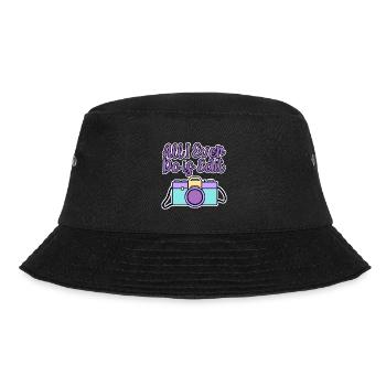 All I Ever Do Is Edit 4 - Bucket Hat - Schwarz - Vorne - Lela (165cm)
