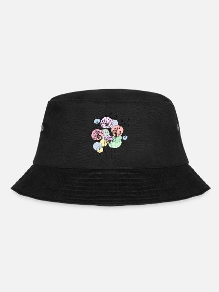 Löwenzahn - Bucket Hat - Schwarz