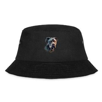 Cane Corso für einen Cane Corso Besitzer - Bucket Hat - Schwarz - Vorne - Lela (165cm)