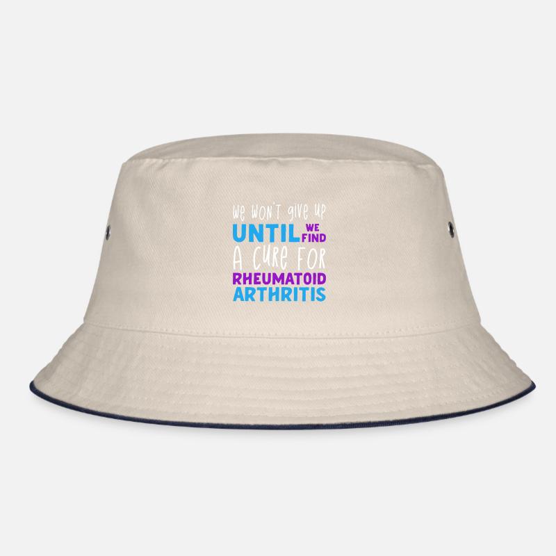 We don't give up until we find a cure for Bucket Hat