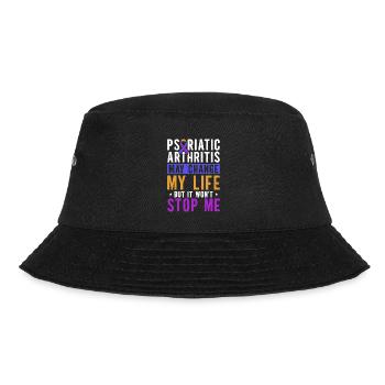 Psoriatic arthritis may challenge my life, - Bucket Hat - black - Front - Lela (165cm)
