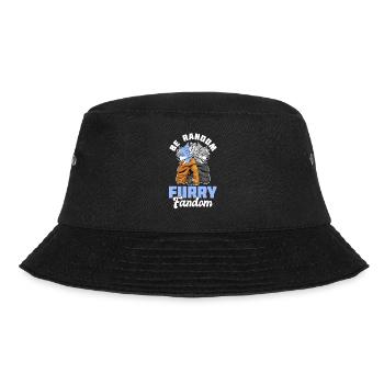 Furry Fandom Fursuits Cool - Bucket Hat - Schwarz - Vorne - Lela (165cm)