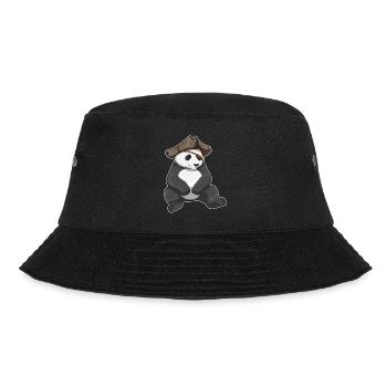 Chapeau de pirate panda - Bob - noir - Devant - Lela (165cm)