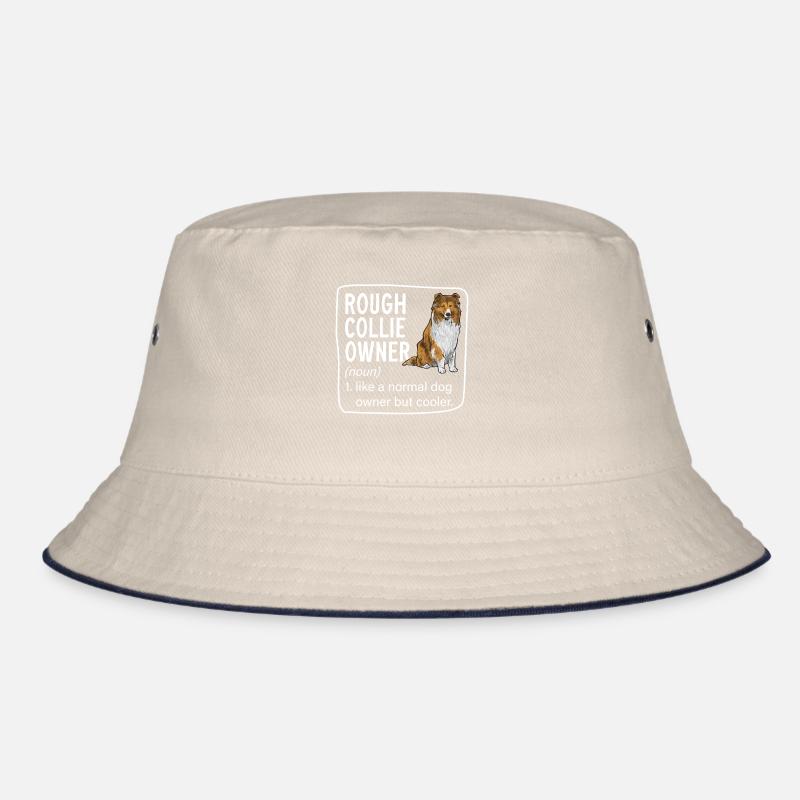 Langhaarcollie Rough Collie Hund Bucket Hat