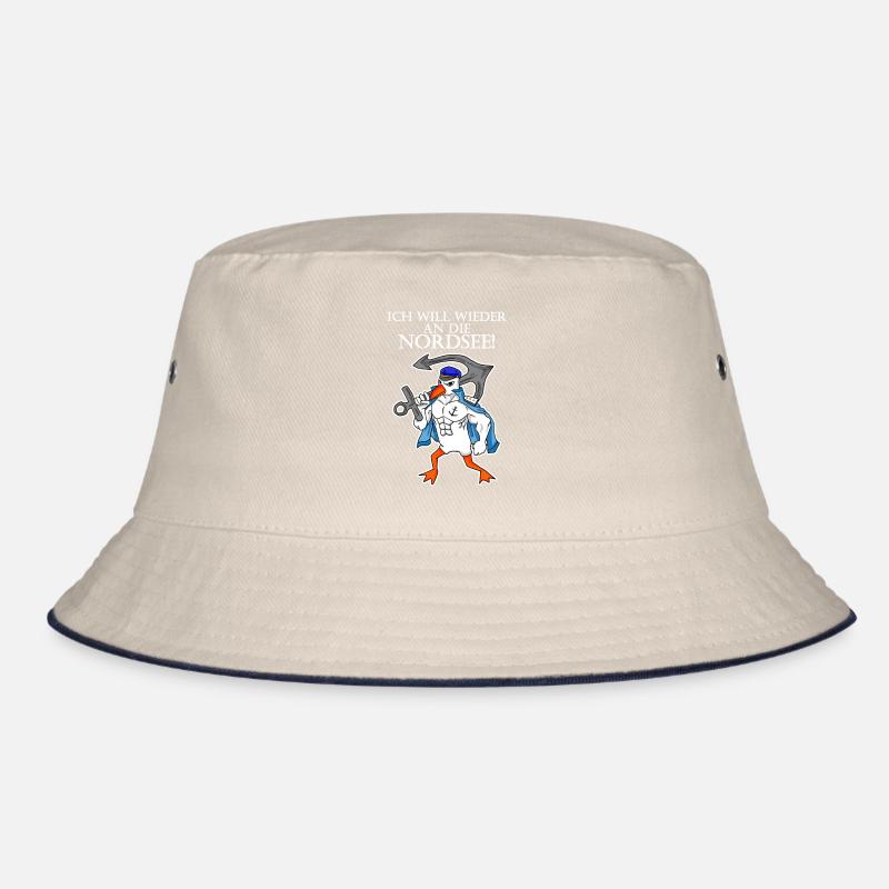 Nordsee Spruch Bucket Hat