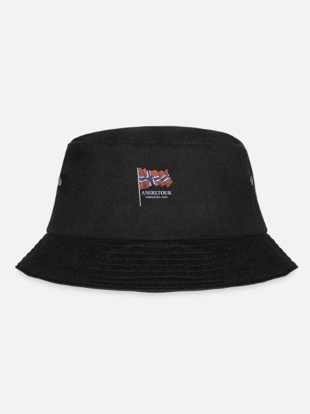 Norwegen Angeln 2023 - Bucket Hat - Schwarz