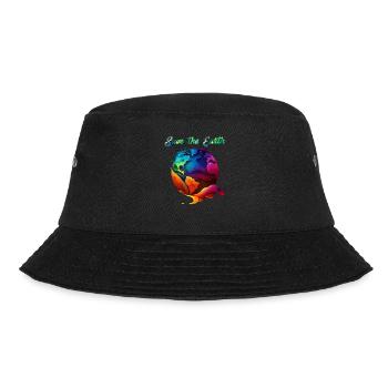 Save the Earth Environmental Protection and Species Conservation - Bucket Hat - black - Front - Lela (165cm)