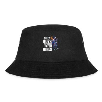 Dirt Bike Dirt Bike Riding Motocross Dirt Biking - Bucket Hat - black - Front - Lela (165cm)