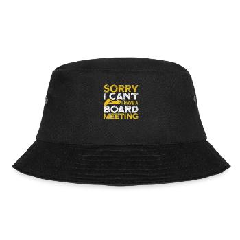 Sorry, ich kann nicht, ich habe eine Vorstand - Bucket Hat - Schwarz - Vorne - Lela (165cm)