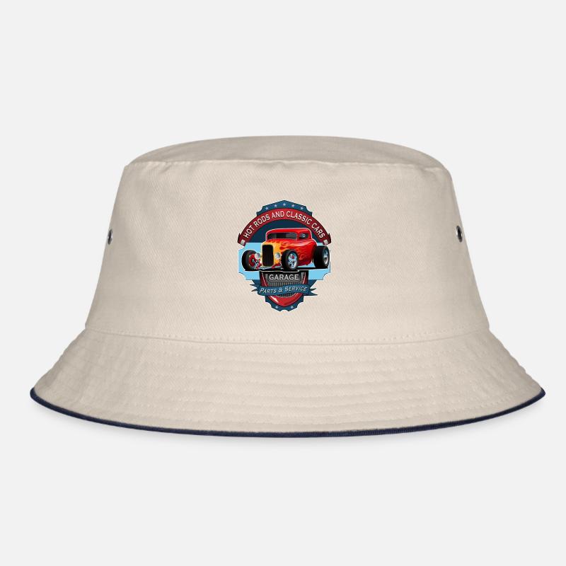 OLDTIMER - AUTOWERKSTATT Bucket Hat