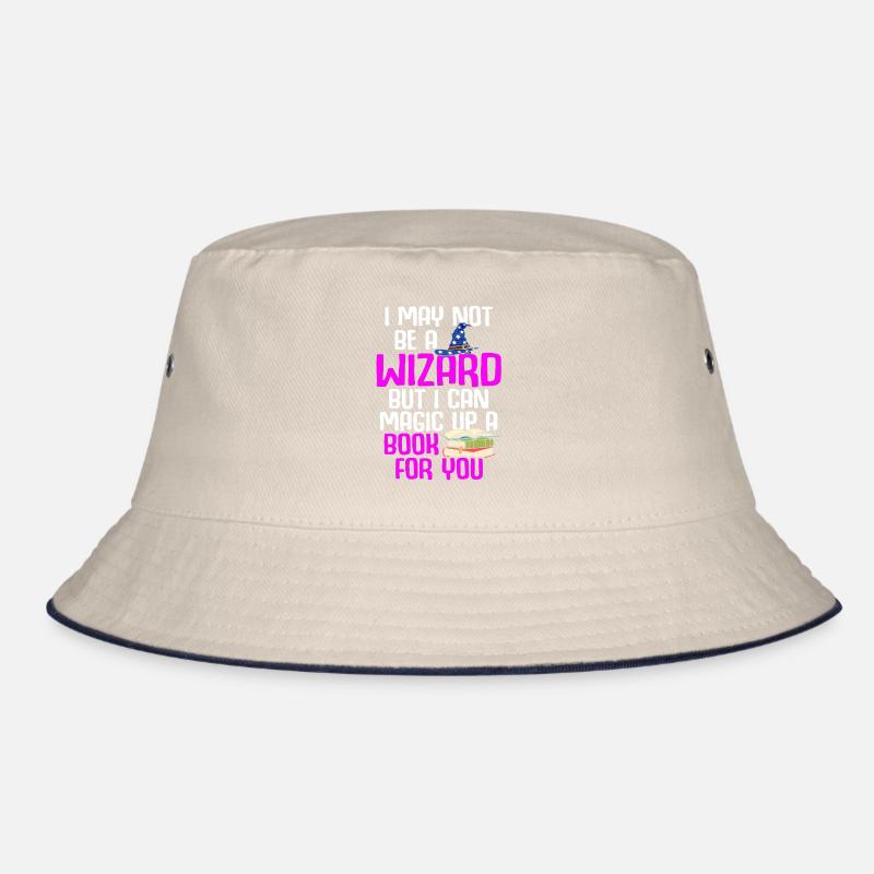 Bibliothekar Bücherwurm Bücherfreak Lesebibliothek Bucket Hat