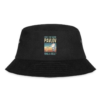 Ist Der Name Pavlov Für Psychologen Ein Begriff? - Bucket Hat - Schwarz - Vorne - Lela (165cm)