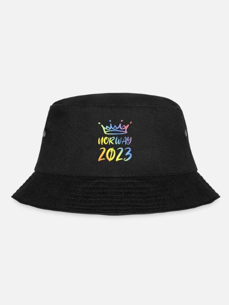 Norway 2023 - Bucket Hat - Schwarz